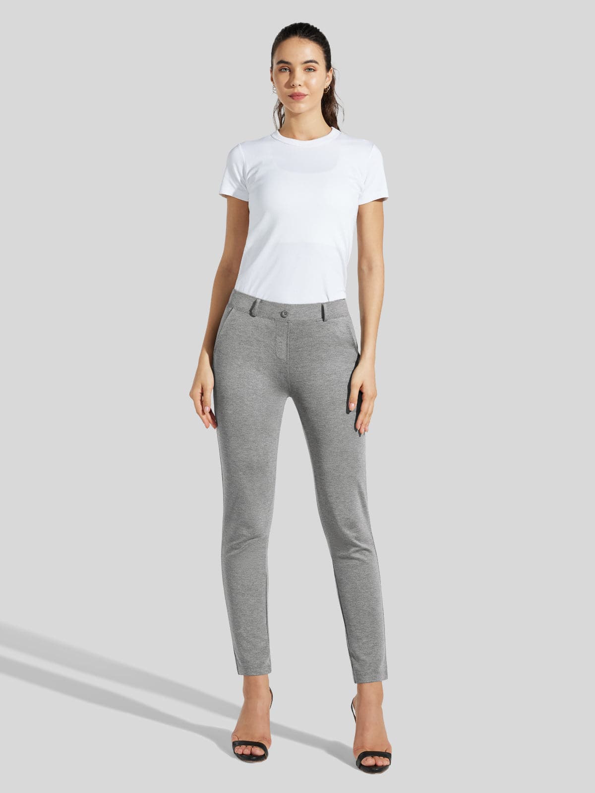 Women Skinny Dress Pant Yoga Pant 