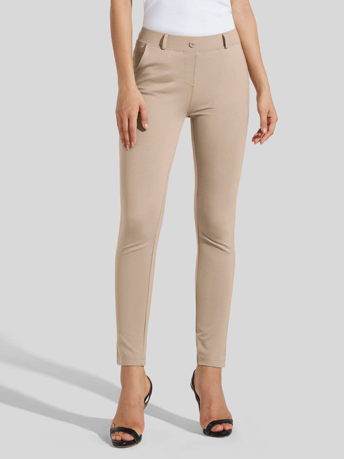 Women Skinny Dress Pant Yoga Pant 