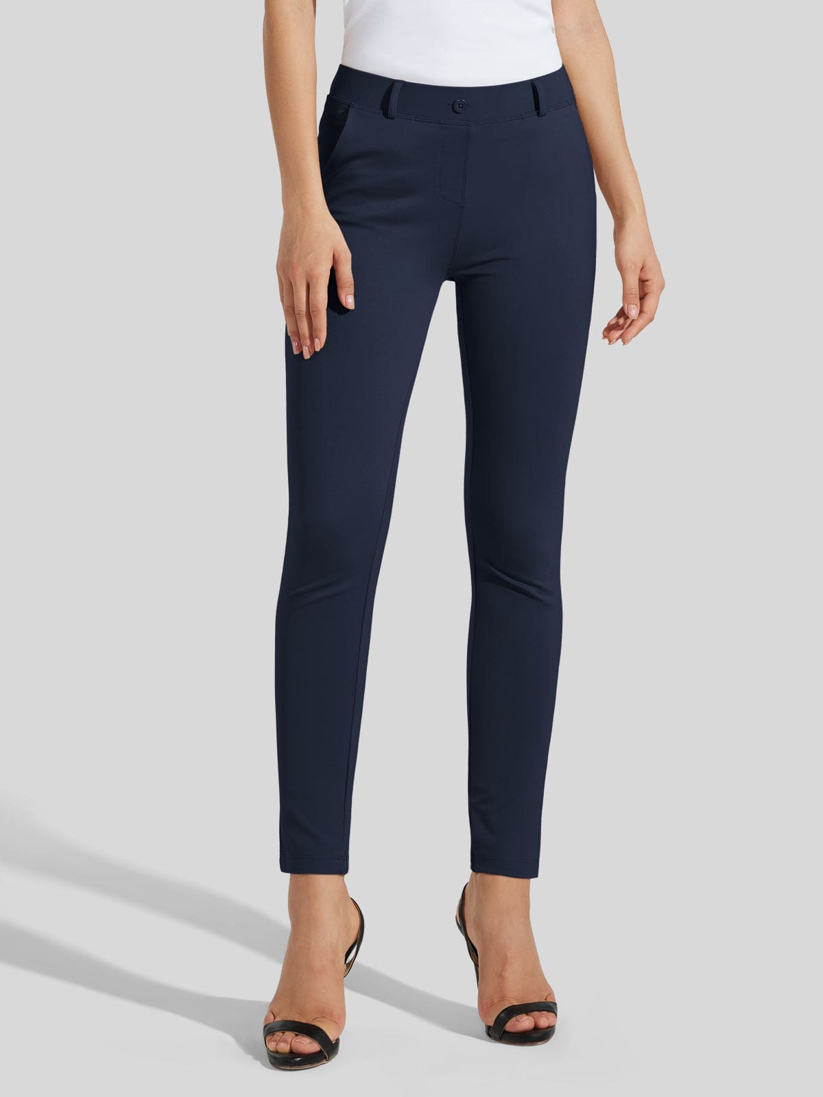Women Skinny Dress Pant Yoga Pant 