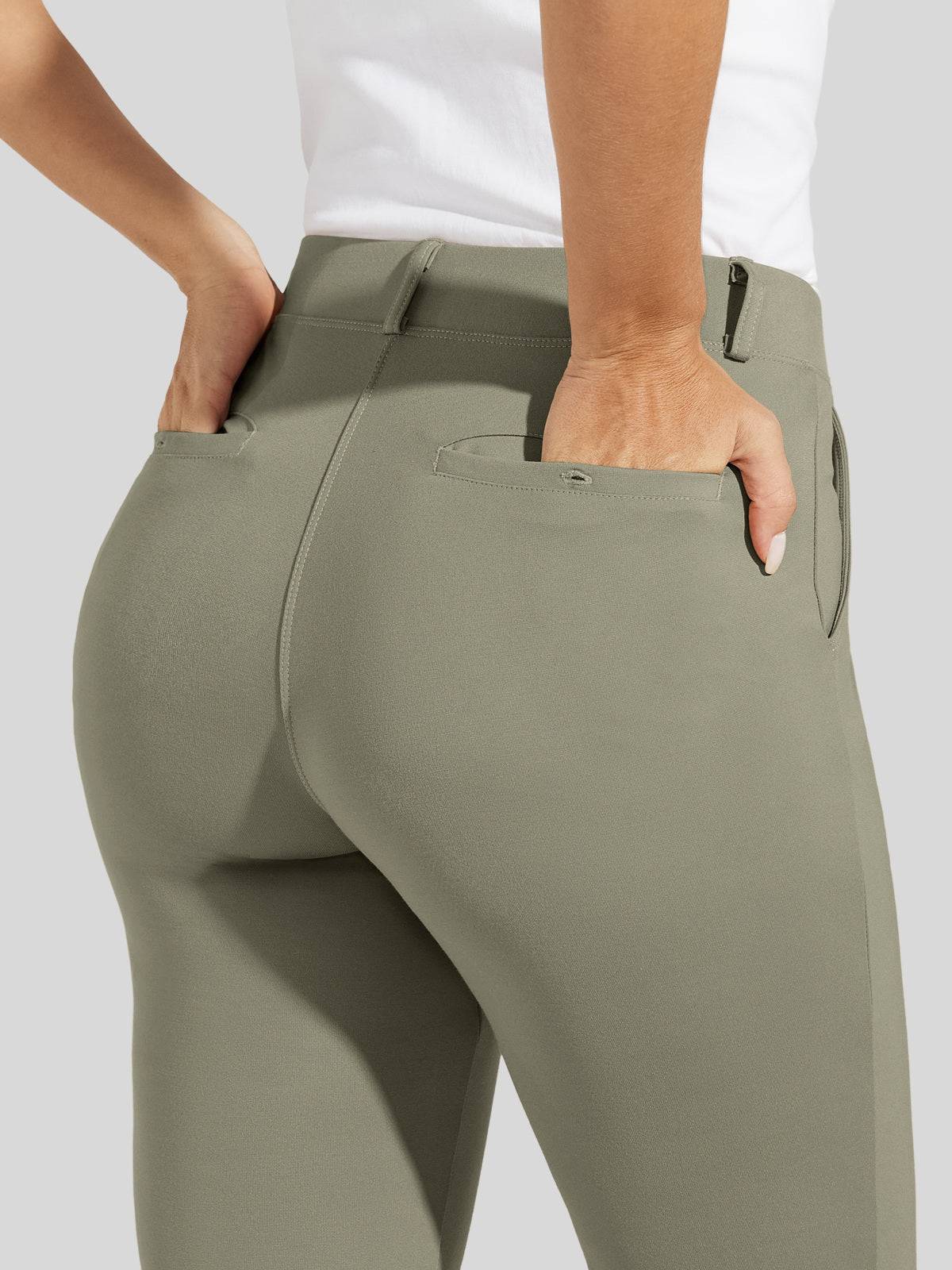 Women Skinny Dress Pant Yoga Pant 