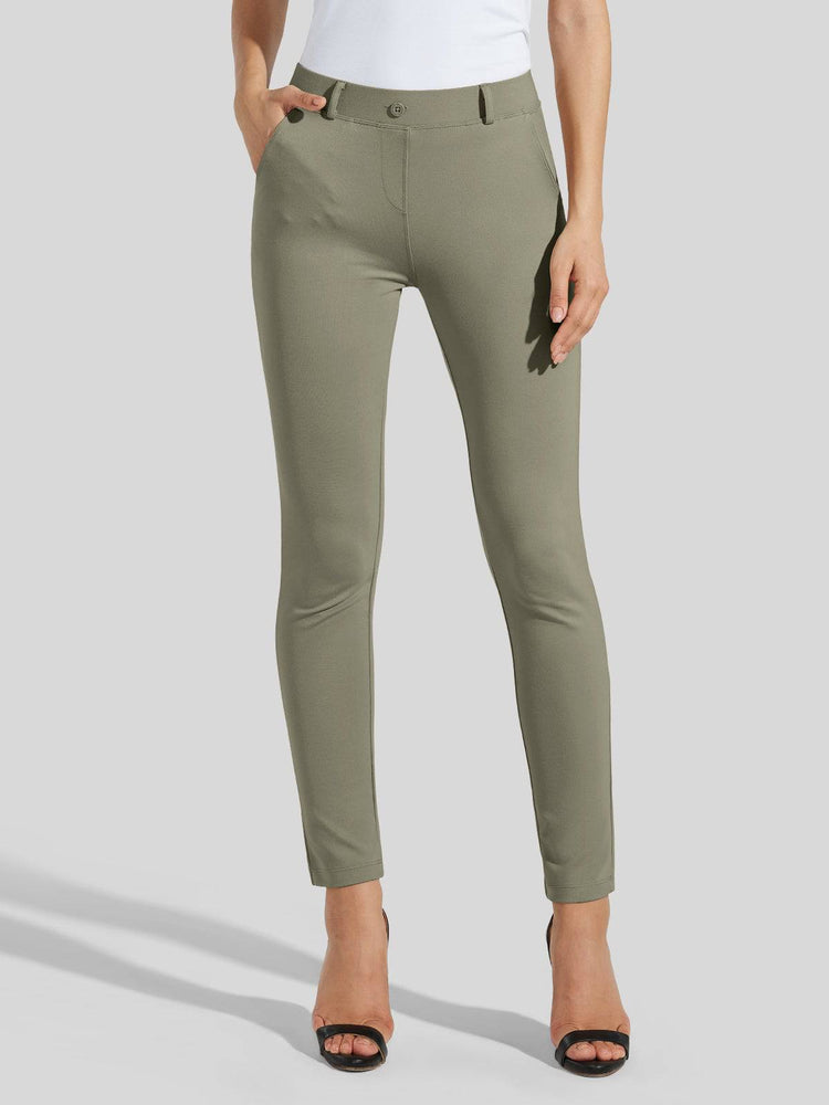 Women's  Skinny Yoga Dress Pants_