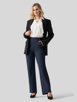 Willit Women's Smooth Wide Leg Dress Pants 33 Inch 
