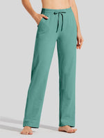 Willit Women's Straight Leg Cotton Sweatpants_
