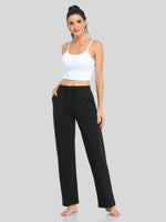 Willit Women's Straight Leg Cotton Sweatpants_