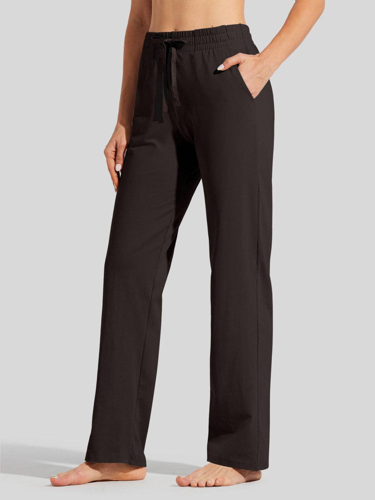 Willit Women's Straight Leg Cotton Sweatpants_