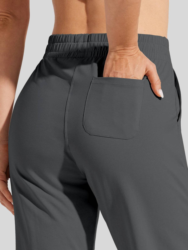 Willit Women's Straight Leg Cotton Sweatpants_