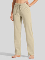 Willit Women's Straight Leg Cotton Sweatpants_