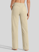 Willit Women's Straight Leg Cotton Sweatpants_