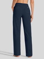 Willit Women's Straight Leg Cotton Sweatpants_