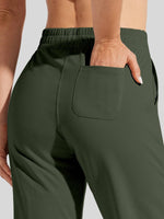 Willit Women's Straight Leg Cotton Sweatpants_