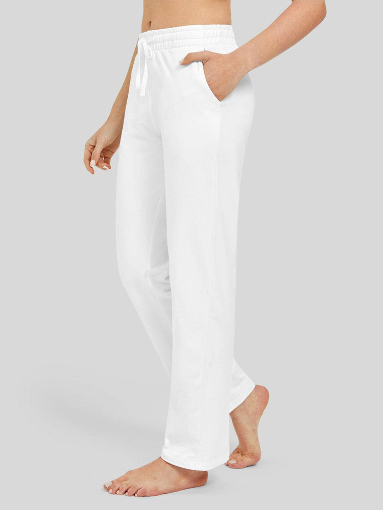 Willit Women's Straight Leg Cotton Sweatpants_