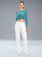 Willit Women's Straight Leg Cotton Sweatpants_