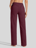 Willit Women's Straight Leg Cotton Sweatpants_