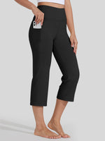 Willit Women's Straight Leg Capris Pants 