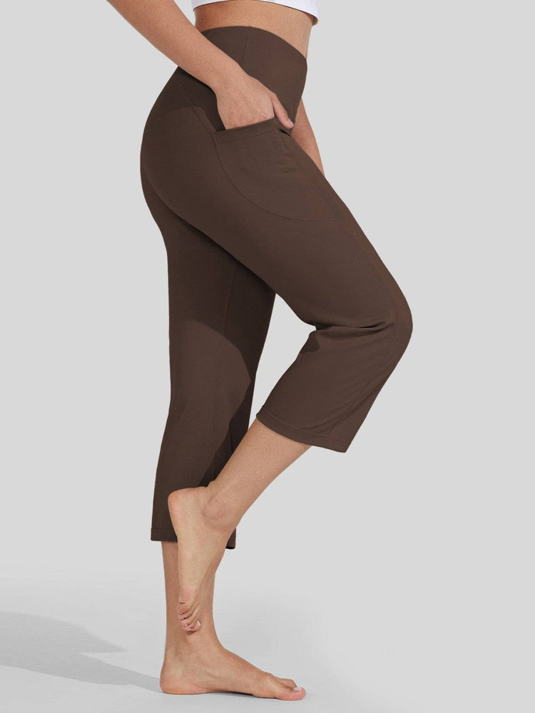 Willit Women's Straight Leg Capris Pants 