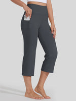 Willit Women's Straight Leg Capris Pants 