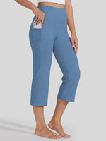 Willit Women's Straight Leg Capris Pants 