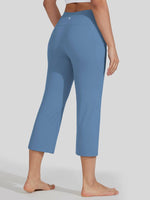 Willit Women's Straight Leg Capris Pants 