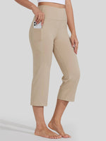 Willit Women's Straight Leg Capris Pants 