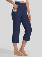 Willit Women's Straight Leg Capris Pants 