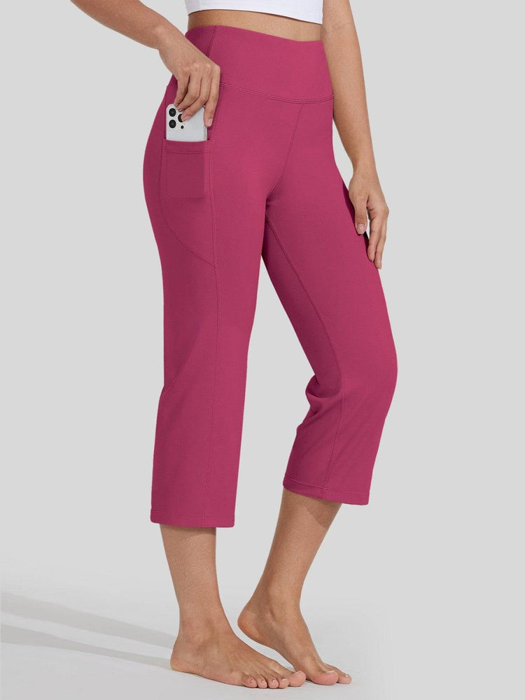 Willit Women's Straight Leg Capris Pants 