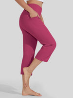 Willit Women's Straight Leg Capris Pants 