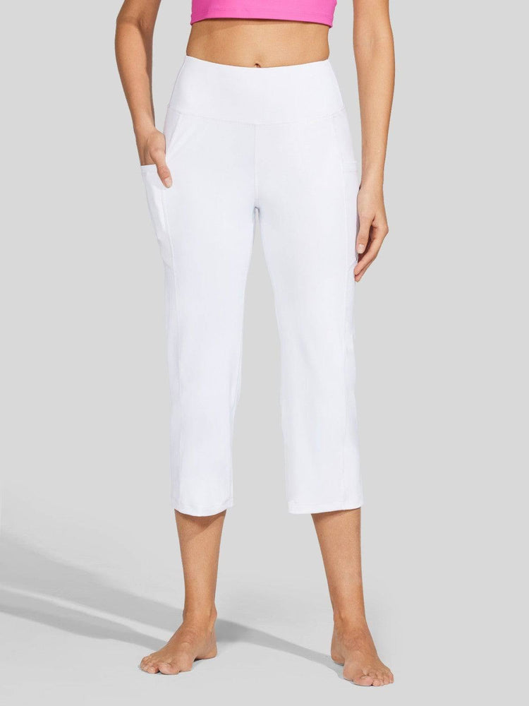 Willit Women's Straight Leg Capris Pants 