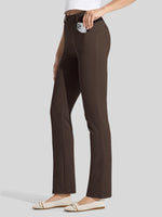 Women's Straight Leg Yoga Dress Pants 