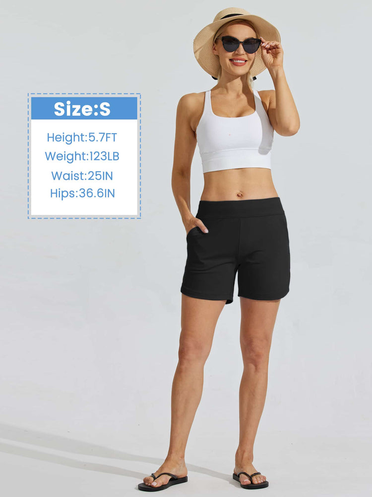 Women's Stretch Pull-on Board Shorts 