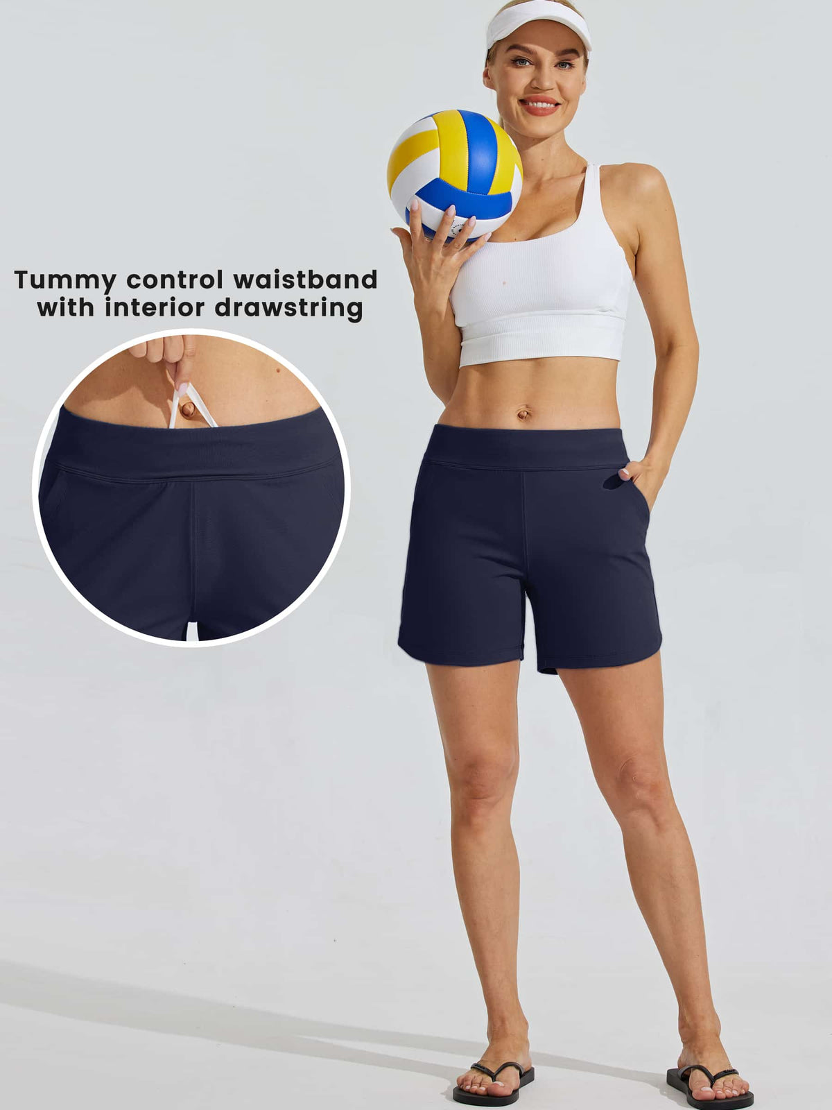 Women's Stretch Pull-on Board Shorts 