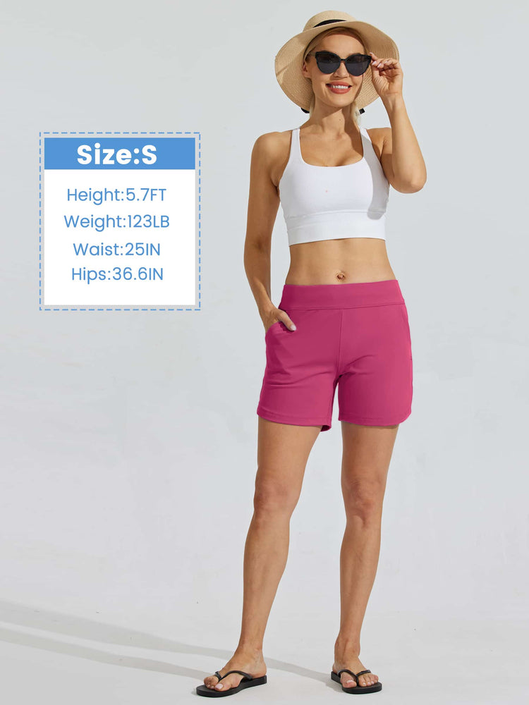 Women's Stretch Pull-on Board Shorts 