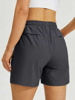 Women wearing comfortable shorts with a drawstring 