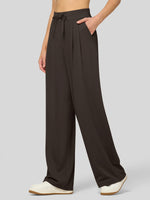 willit Women's Stretchy Wide Leg Slacks-28 Inch - 