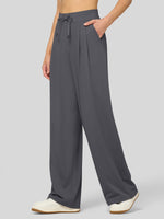 willit Women's Stretchy Wide Leg Slacks-28 Inch - 