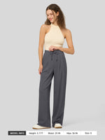 willit Women's Stretchy Wide Leg Slacks-28 Inch - 