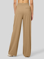 willit Women's Stretchy Wide Leg Slacks-30 Inch - 
