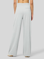 willit Women's Stretchy Wide Leg Slacks-28 Inch - 