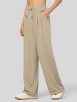 willit Women's Stretchy Wide Leg Slacks-29 Inch - 