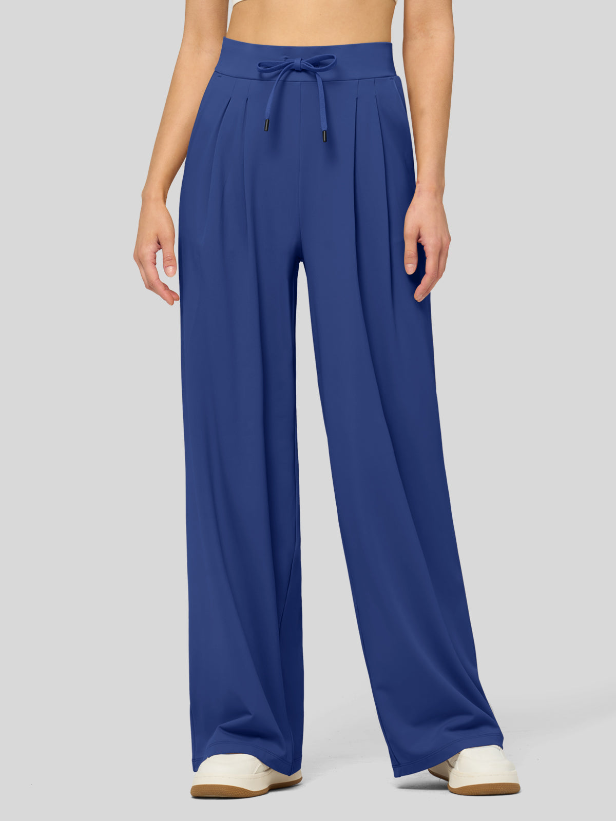 willit Women's Stretchy Wide Leg Slacks-28 Inch - 
