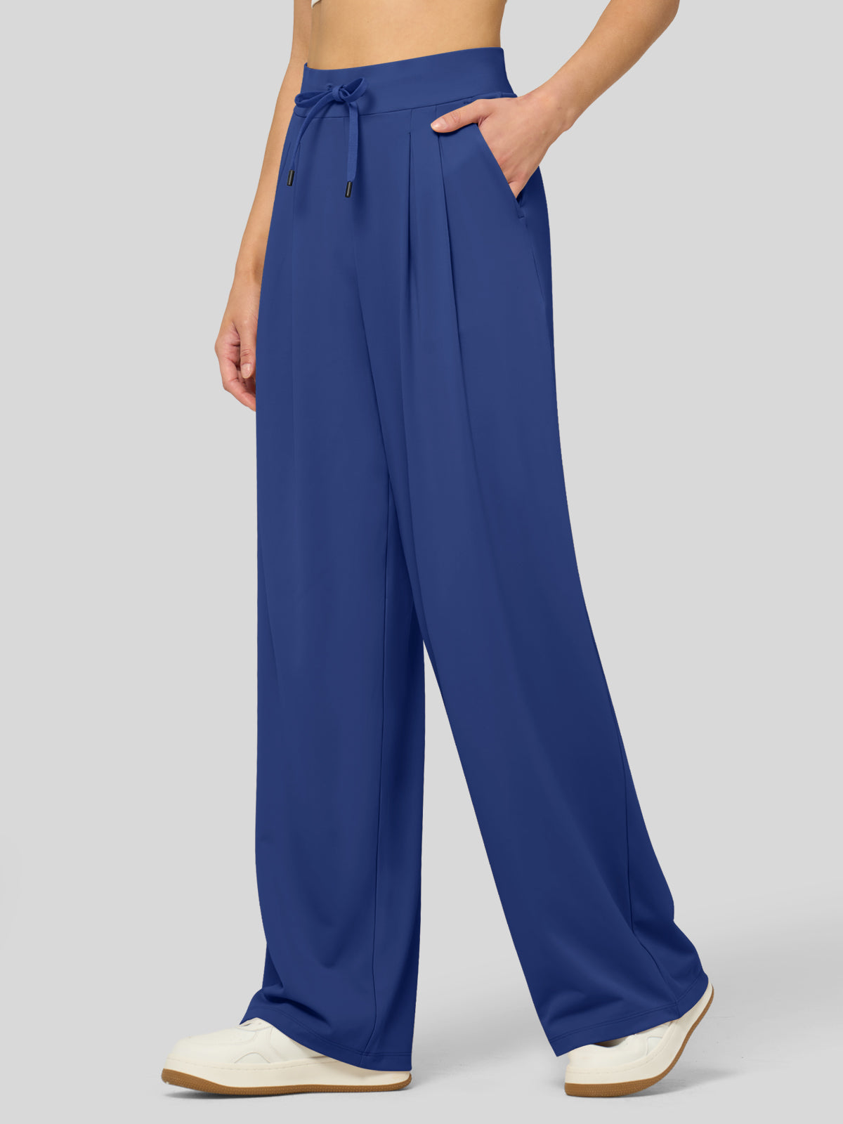 willit Women's Stretchy Wide Leg Slacks-28 Inch - 