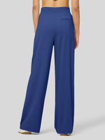 willit Women's Stretchy Wide Leg Slacks-28 Inch - 
