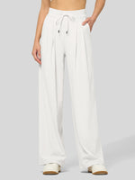 willit Women's Stretchy Wide Leg Slacks-28 Inch - 
