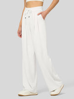 willit Women's Stretchy Wide Leg Slacks-28 Inch - 