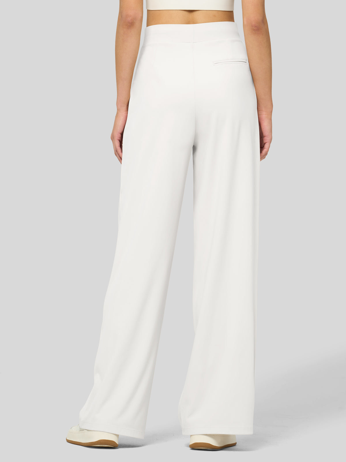 willit Women's Stretchy Wide Leg Slacks-28 Inch - 