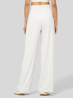 willit Women's Stretchy Wide Leg Slacks-28 Inch - 