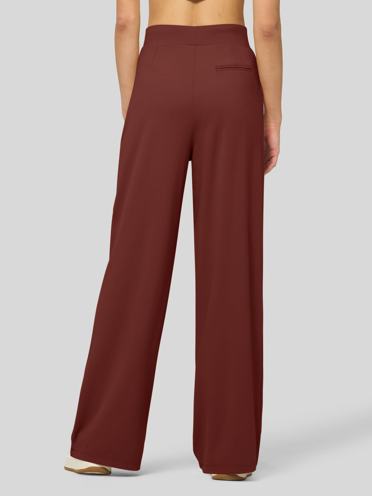 willit Women's Stretchy Wide Leg Slacks-28 Inch - 