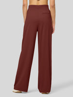 willit Women's Stretchy Wide Leg Slacks-28 Inch - 