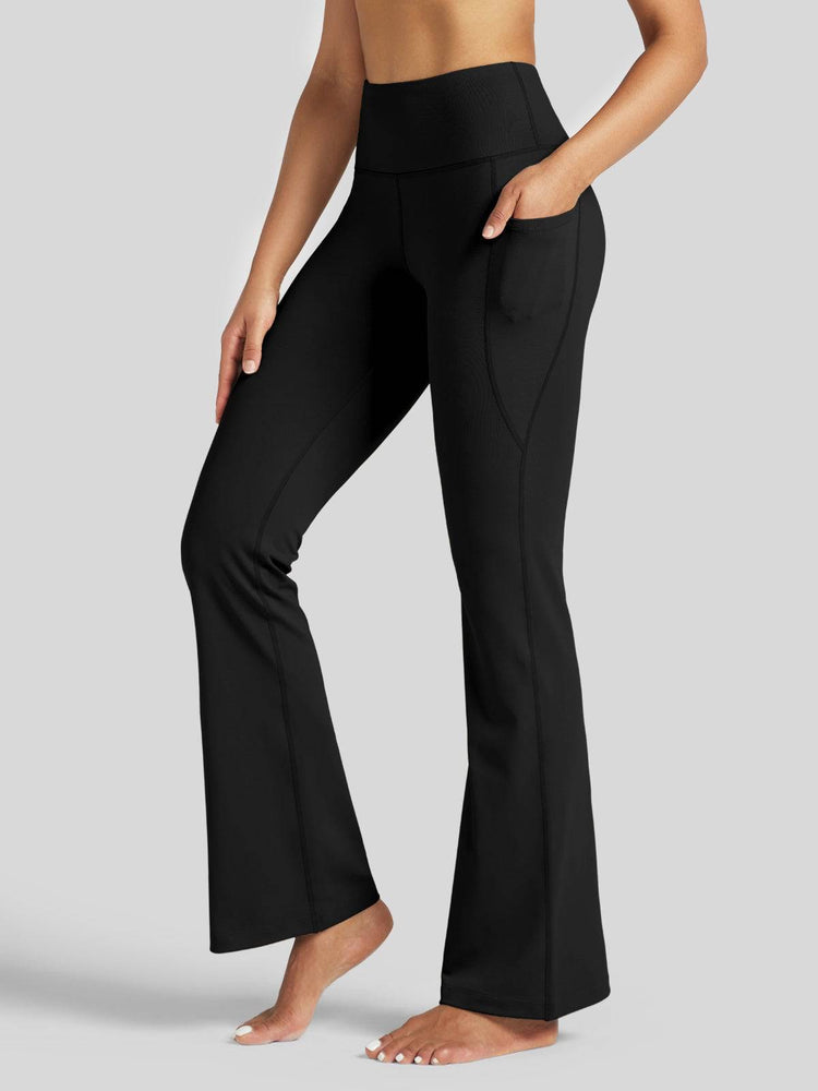 Women_s Stretchy Yoga Pants Dress Pants Bootcut 
