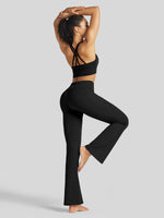 Women_s Stretchy Yoga Pants Dress Pants Bootcut 