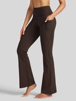 Women_s Stretchy Yoga Pants Dress Pants Bootcut 